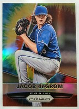 2015 PANINI PRIZM JACOB DEGROM - TIE DYE REFRACTOR  LE OF 50.  24/50. INVEST!!