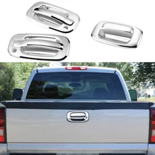 Door Tailgate Handle Bezel Trim For 1999-2007 Chevy Silverado Car Accessories US