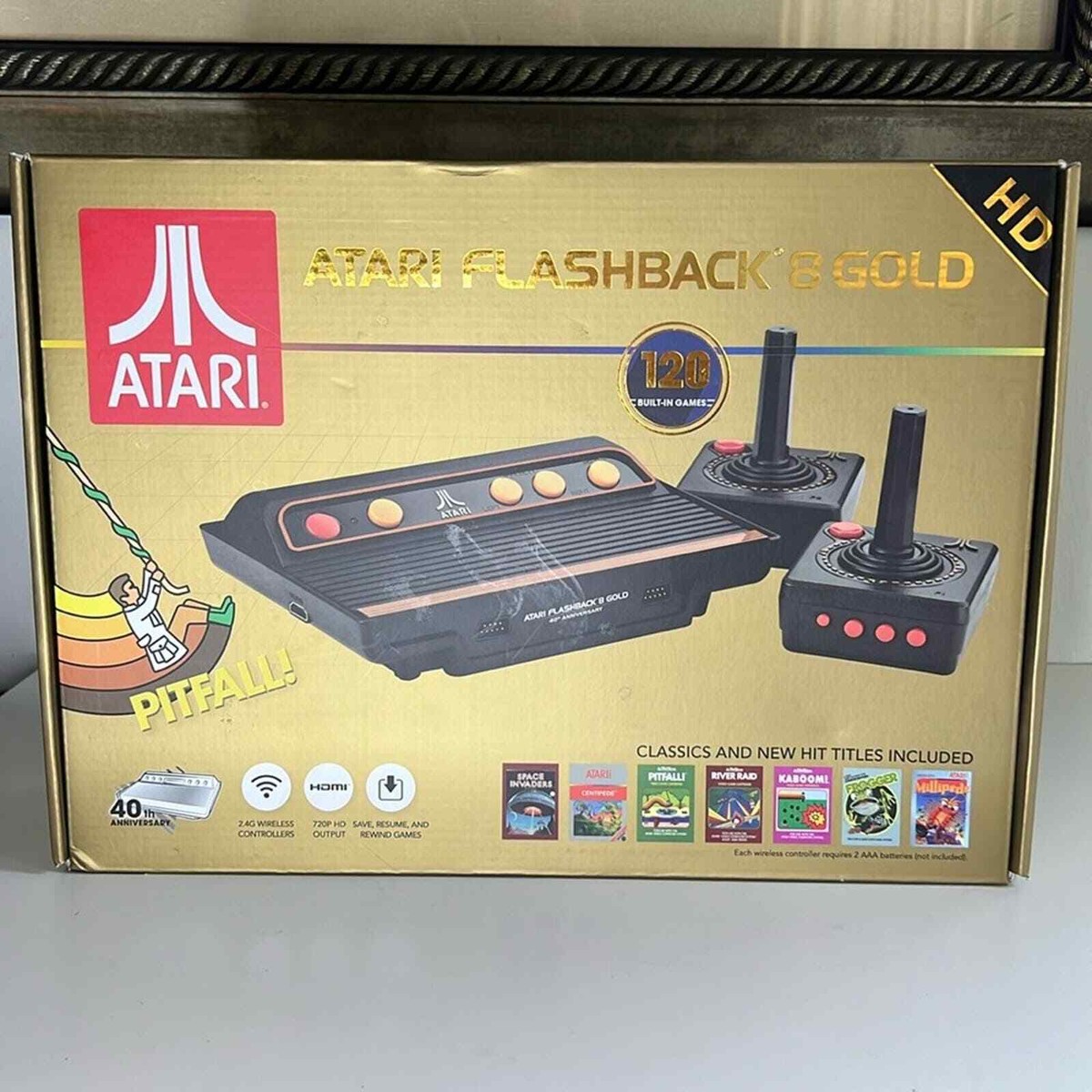 Atari Flashback 8 Gold 120games Atari Flashback 8 Gold Deluxe with