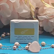 Saturday Skin Yuzu Vitamin C Bright Eye Cream .50💛 Skincare NEW 