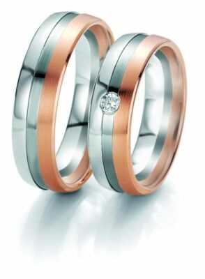 Wedding Rings Breuning Black & White Collection 6115/6116