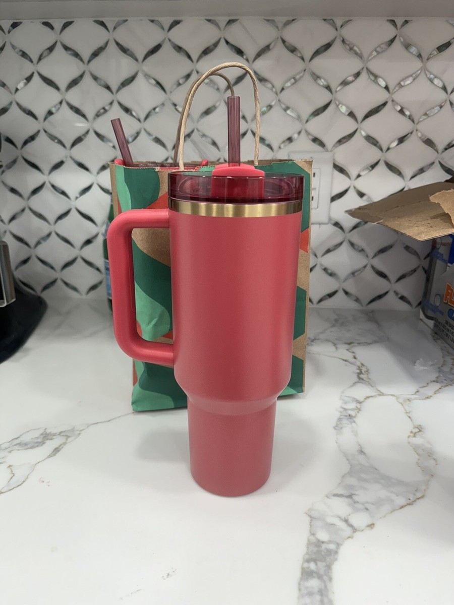 Berry Glitter Pink Starbucks Stanley Tumbler 40 oz Holiday 2024 IN HAND |  eBay