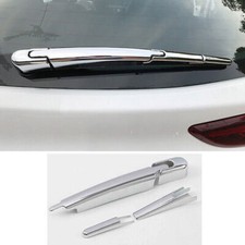 For Hyundai Kona 18-23 Chrome Car Tail Rear Windscreen Wipers Arm Cover Trim 4x