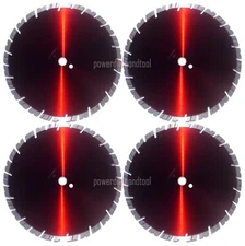 4PK-14"ORIGINAL POWERFUL Supreme15MM Paver/Concrete/Brick Diamond Saw Blade-BEST