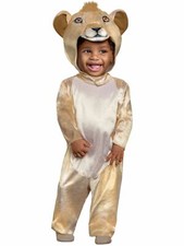 Disney Toddler Boys Lion King Live Action Simba Halloween Jumpsuit Costume 3T-4T