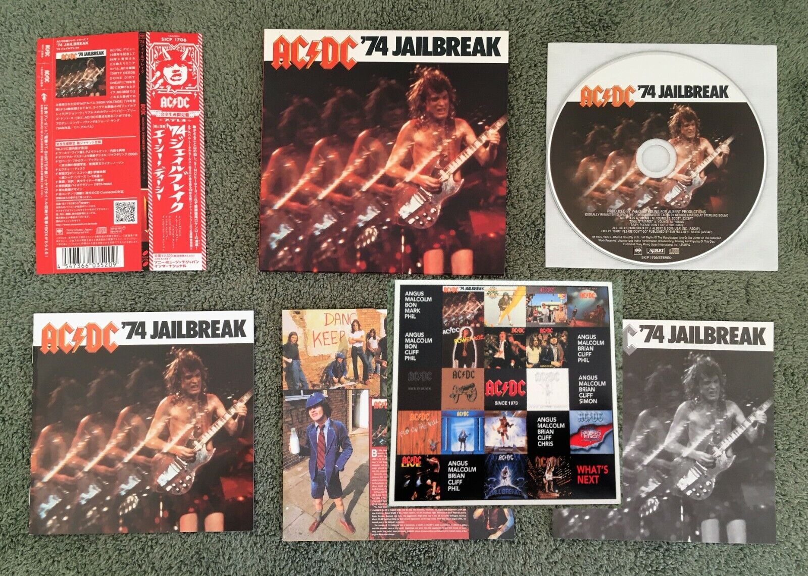 74 jailbreak by Ac/Dc, CD with seventies - Ref:118982787