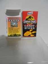 Barratts Jurassic Park  (Explorer) Empty Sweet Packet incl. Slider