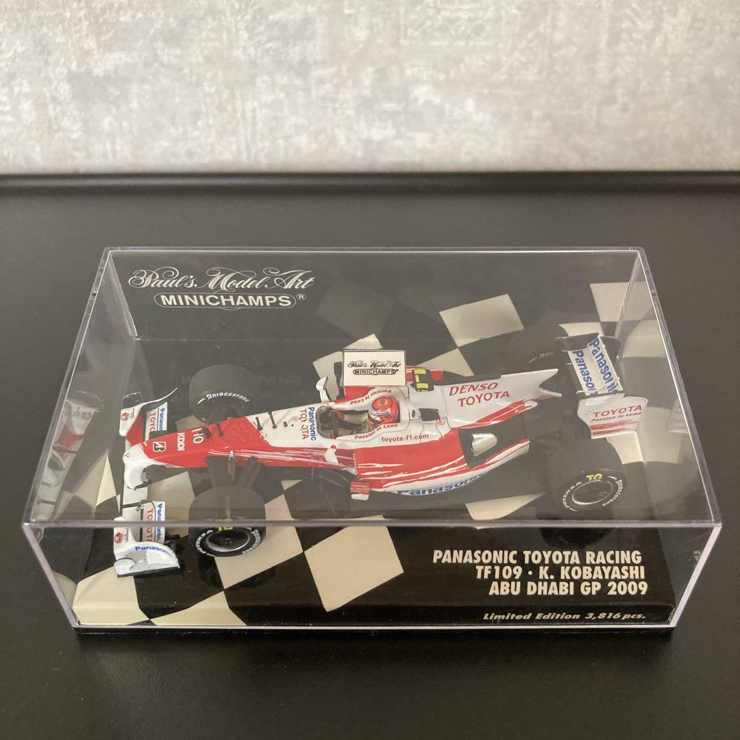 MINICHAMPS 1/43 Panasonic Toyota Racing TF109 K. Kobayashi