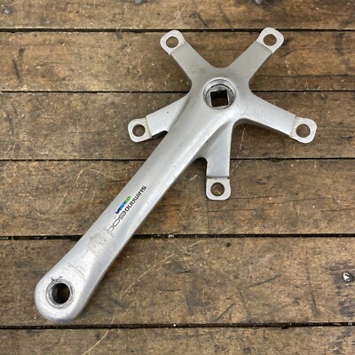 Jeu De Manivelles Shimano 600 Ultegra FC-6400 Vintage – 172,5 Mm, Double Plateau, Couleur Tri