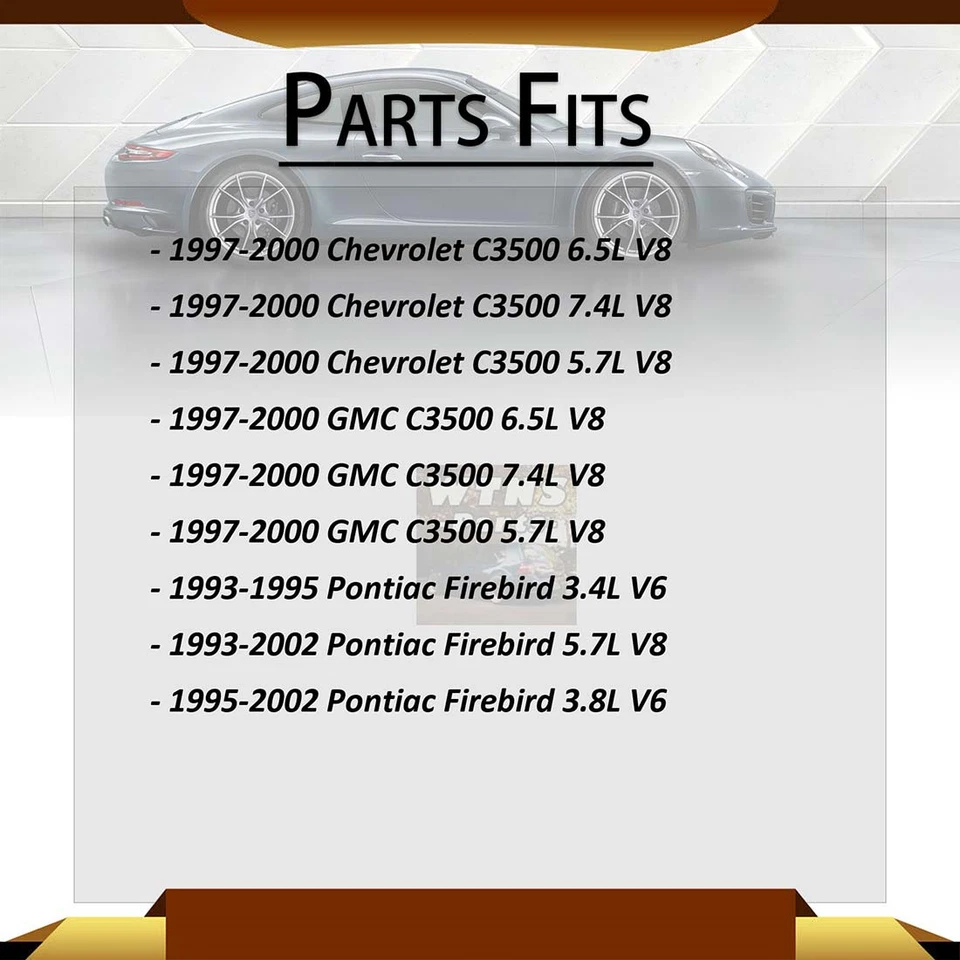 4x Kit de Link de Barra oscilante Frontal Traseira Para 1997-2000 Chevrolet C3500 7.4L - Imagem 2 de 2
