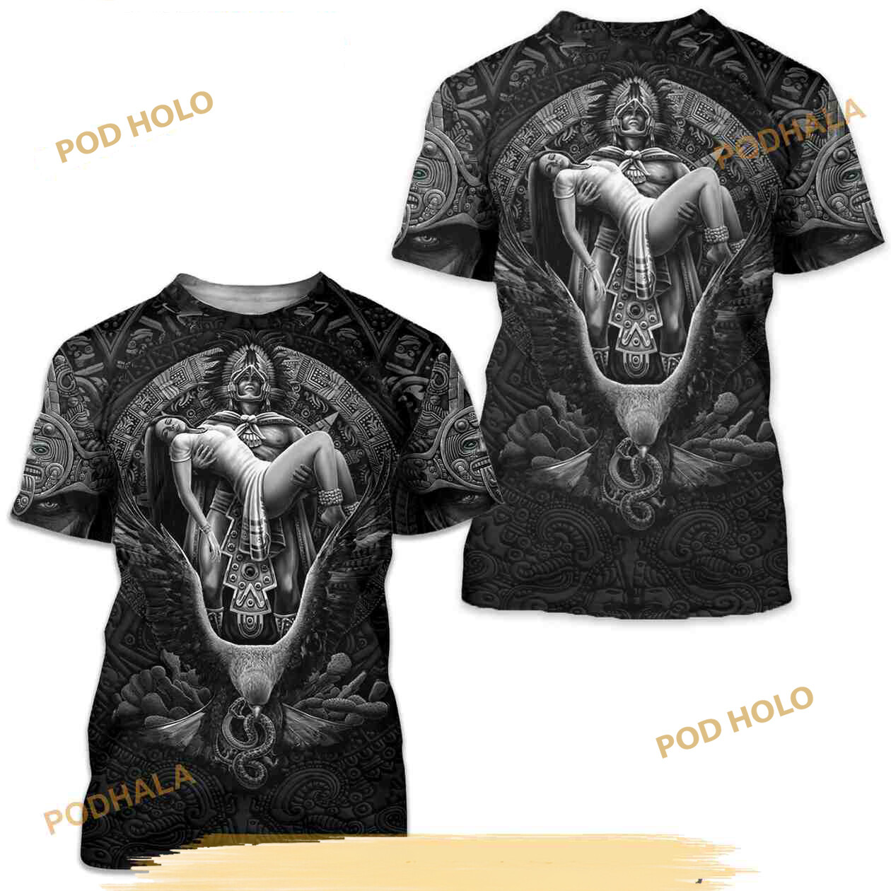 Aztec Warrior 3D Shirt