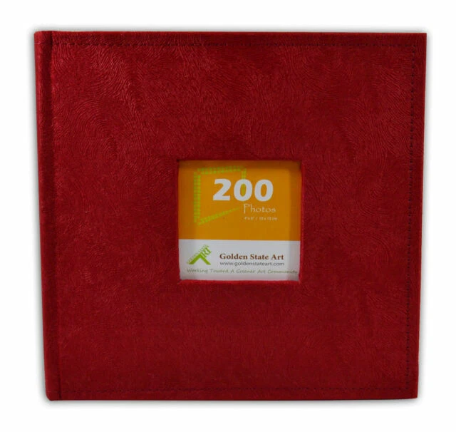 Red Wedding Photo Albums & Boxes