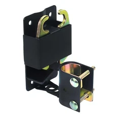 Small Black 2 Way Lockable Gate Latch Fit Cattle Fences Replace Speeco S16100700