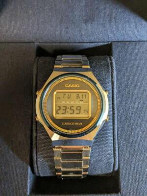 Casio Casiotron 50th Anniversary Edition Modell Edelstahl Digital mit Box