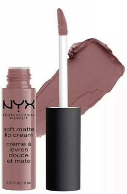 NYX Professional Makeup Soft Matte Metallic Lippencreme 6,7 ml im Farbton CANNES NEU