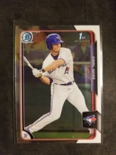 2015 Bowman Chrome draft CARL WISE card # 139