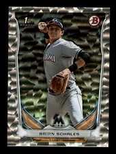 2014 Bowman Draft Silver Ice #DP103 Brian Schales