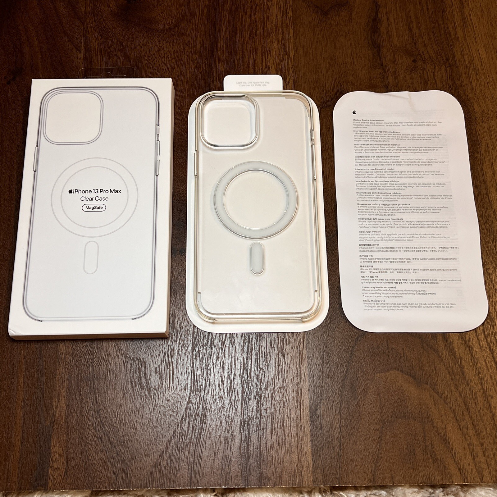 Apple iPhone 13 Pro Max Clear Case with MagSafe Clear MM313ZM/A