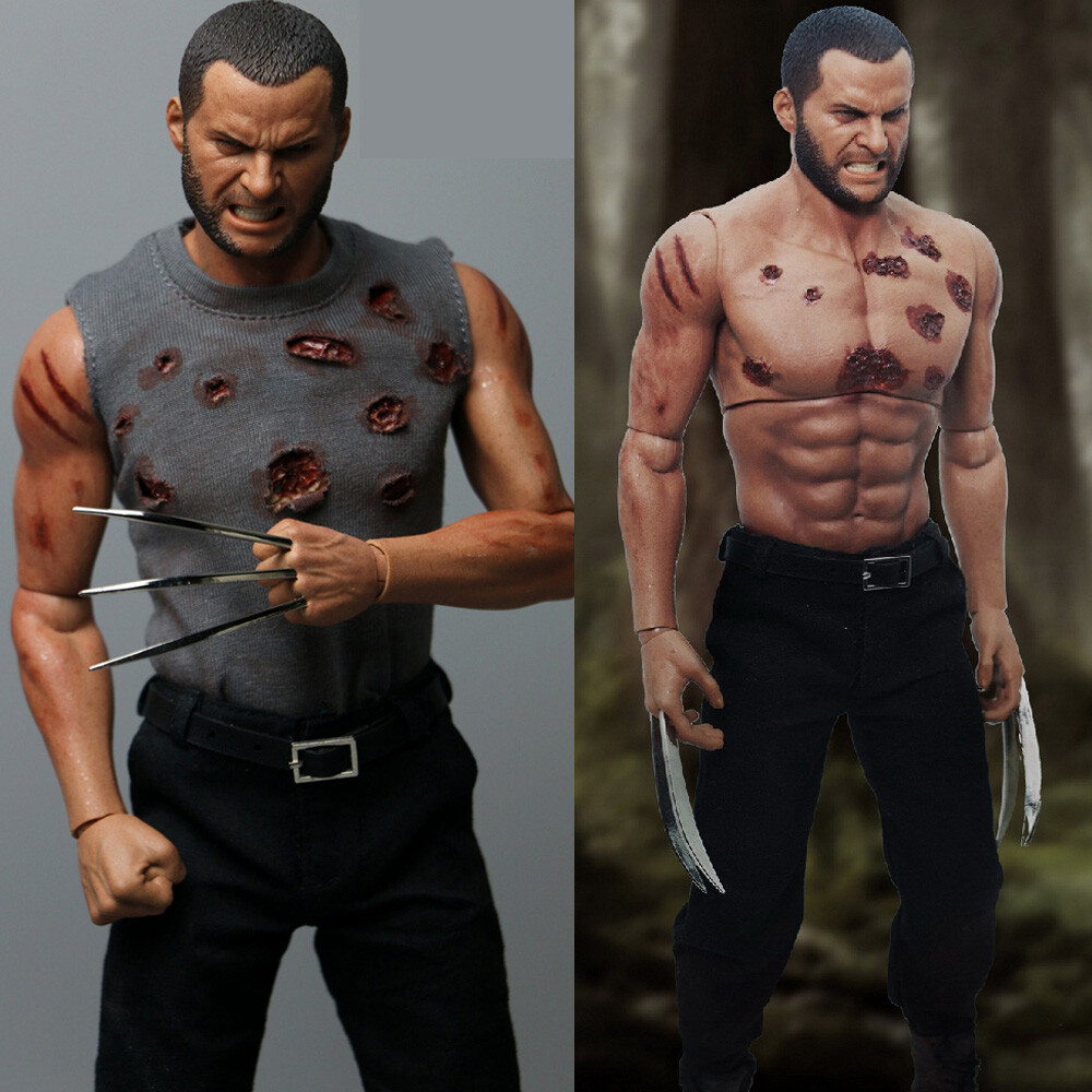 Burning Soul X-Men Sabretooth Victor Creed X24 1/6 Action Figure