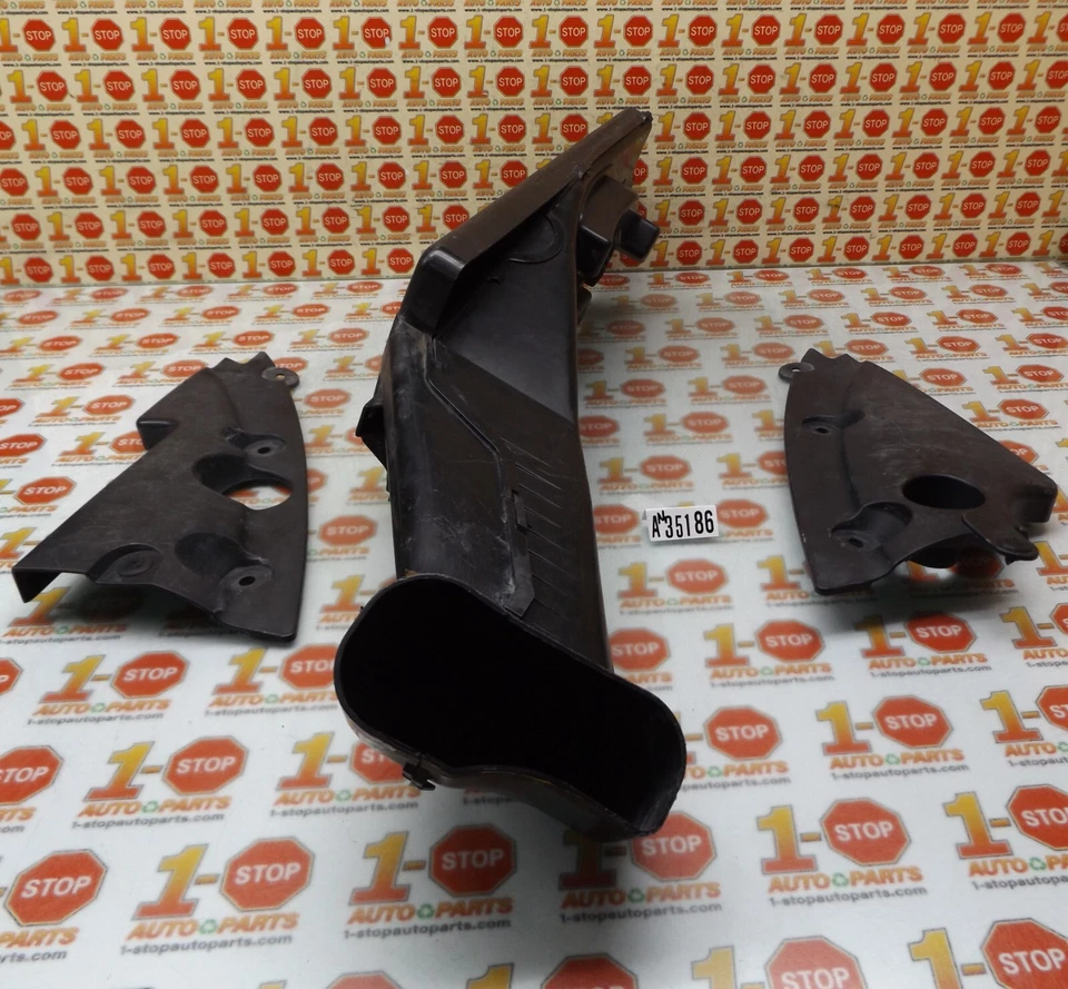 2003-2007 Nissan Murano entrada de ar com conjunto de suporte para ferida de radiador 16554-ca000 fabricante de equipamento original - Imagem 3 de 4