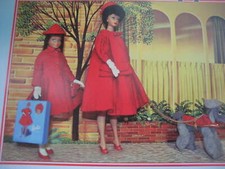 17pg Barbie  Skipper Doll History Article w/ Coordinating Fashion History Chart