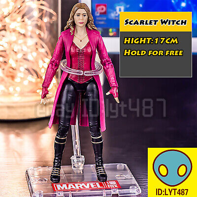 New ZD Marvel Avengers Legends Heroes Scarlet Witch 7in Action Figure Toys Gifts