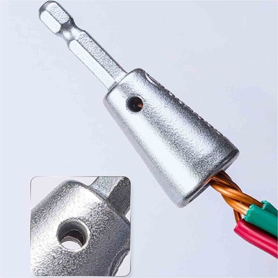 Wire Twisting Drill Bit,Wire Nut Driver Stripping Tool,Efficient Wire Nut Tool