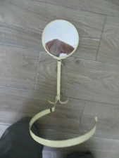 flip open neck brace dentist or barber hair stylist fold up double sided mirror