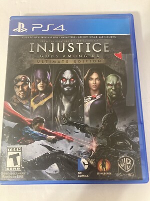 Injustice: Gods Among Us -- Ultimate Edition (Sony PlayStation 4, 2013)