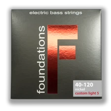 S.I.T Foundations Nickel Bass Guitar Strings; gauges 40-120
