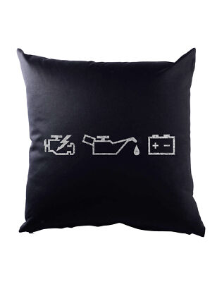 Engine Lights Dekokissen Race Racing Car Driver Racer Petrol Head Fun Love