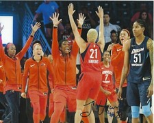 TIANNA HAWKINS Signed 8 x 10 Photo WNBA Basketball WASHINGTON MYSTICS Free Ship