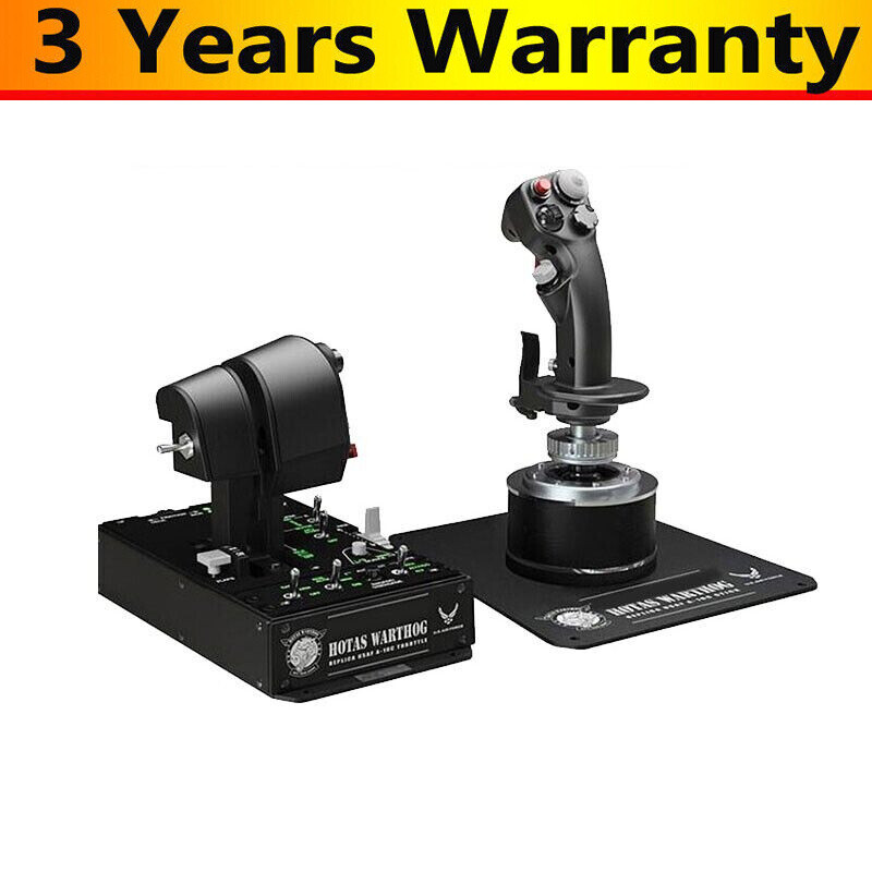 HOTAS Warthog A-10C Flight Simulator Joystick + Throttle Quadrant