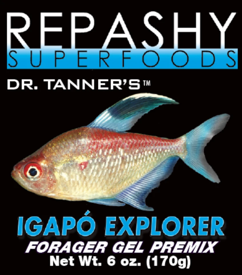 Repashy Igapó Explorer for Livebearer, Axolotl, SA Cichlid, Catfish, Salamander