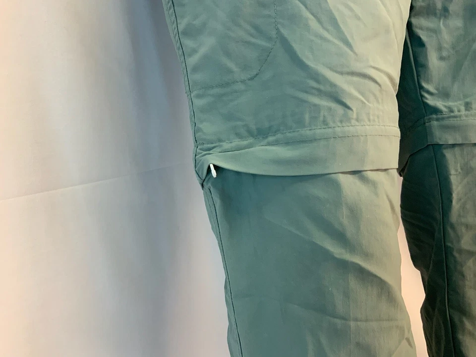 Pantalones cortos de senderismo Mountain Hard Wear 31x32 gris nailon con cremallera YGI K1-114 Foto 4 de 4