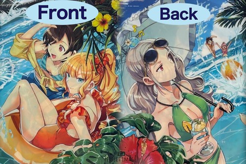 Libros de melón I'm in Love with Villainess archivo transparente manga festival Yuri Japón 2023 - Imagen 3 de 4