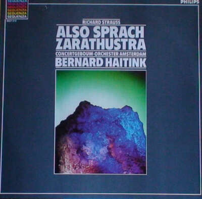 Richard Strauss / Bernard Haitink, Concertgebouw-Or LP Vinyl Scha