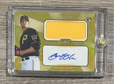 2013 Finest #AJR-GC Gerrit Cole Jumbo Relic Gold Refractor AUTO #/50