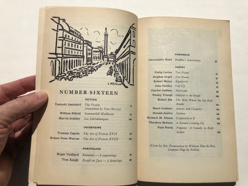 PARIS REVIEW # 16 SPRING 1957 1st Ed. Capote Interview. George Plimpton Editor - Picture 5 of 6