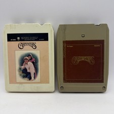 Vintage Carpenters 8 Track Tape Lot Of 2 Am The Singles 1969-1973 Untested Vintage Carpenters 8 Track Tape Lot Of 2 Am The Singles 1969-1973 Untested
