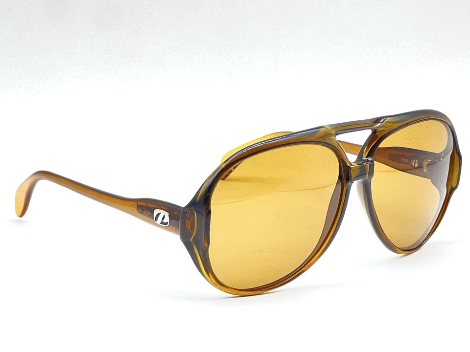Vintage Persol Ratti P210 Aviator Sunglasses Optyl Brown Italy - Image 3 of 4