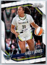 2025 Prizm Haley Jones 43 White Seismic Prizms Dallas Wings