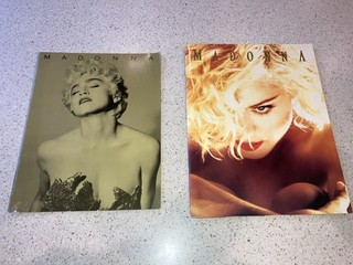 Madonna Concert Programmes: Who's that Girl / Blond Ambition World Tours
