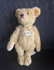 Steiff Classic 1920 Teddy Bear 35cm Mohair EAN 000737 Button in Ear Tags Excelle