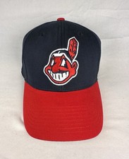 Cleveland Indians Adult Chief Wahoo MLB Baseball Cap Hat Fan Favorite One Size