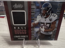 Panini 2020 Absolute Leonard Fournette Ball Hoggs Relics Patch #8 Jaguars