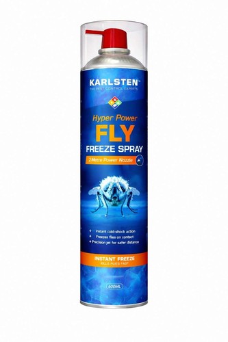 Karlsten Fly Spray 600ml – Karlsten Fly Killer Spray, Instant Freeze, 2m
