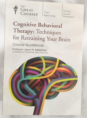 Cognitive Behavioral Therapy Retrain Brain Great Courses 4 DVD Guidebook Set NEW