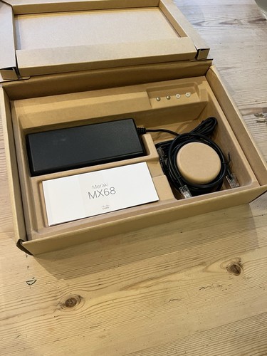Cisco Meraki MX68-HW Firewall mit Meraki Kabel - Bild 3 von 5