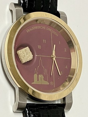 Armbanduhr Dresdner Frauenkirche mit Originalstein 20. Edition